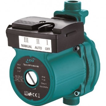 Насос циркуляционный LEO LRP 15-50/130 с гайками Насос циркуляционный LEO LRP 15-50/130 с гайками