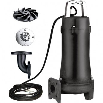 Насос фекальный LEO 32SWPm 3.6-23-1.5/QG Насос фекальный LEO 32SWPm 3.6-23-1.5/QG